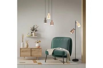 Gulvlampe TRIO Agudo Mangefarget - Mangefarget - Belysning - Innendørsbelysning & Lamper - Gulvlampe