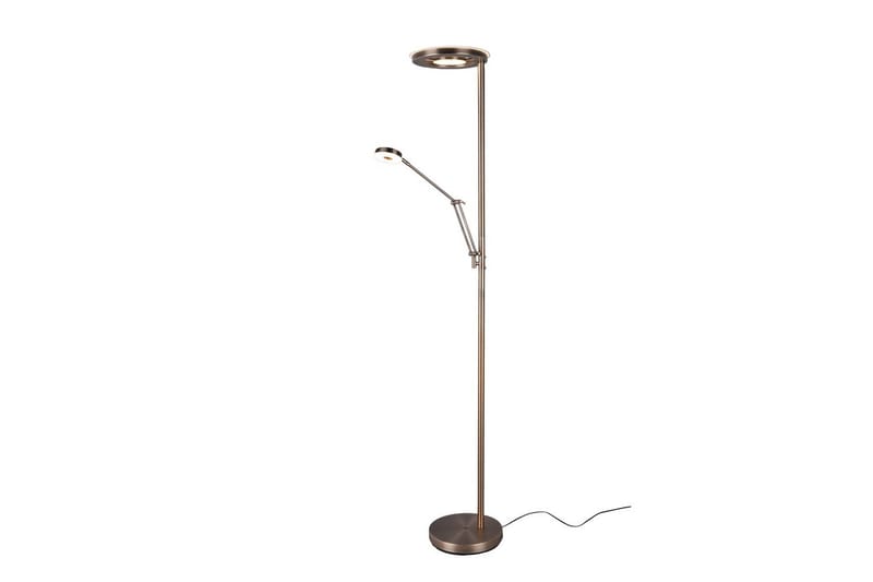 Gulvlampe TRIO Barrie Messing - Messing - Belysning - Innendørsbelysning & Lamper - Gulvlampe