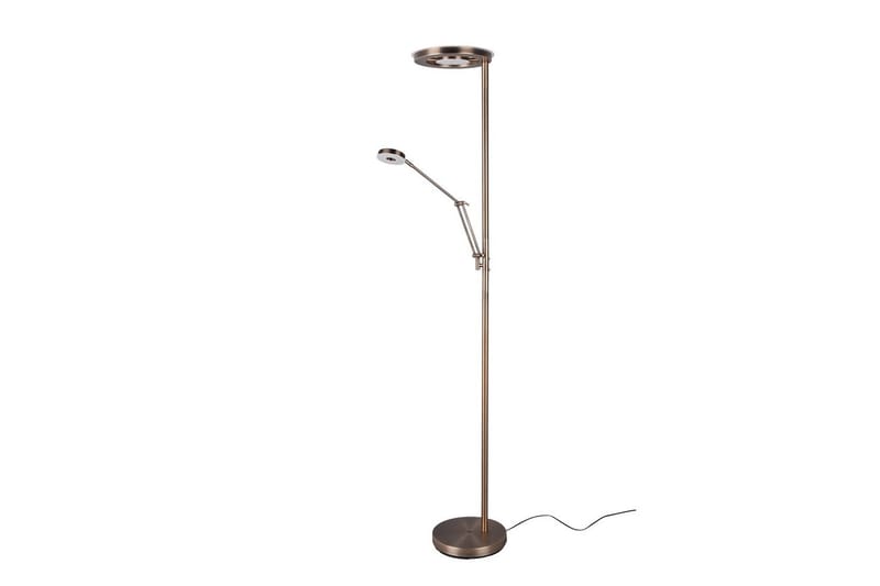 Gulvlampe TRIO Barrie Messing - Messing - Belysning - Innendørsbelysning & Lamper - Gulvlampe
