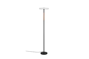 Gulvlampe TRIO Celeste Matt svart/hvit/kaffebrun - Matt svart/hvit/kaffebrun - Belysning - Innendørsbelysning & Lamper - Gulvlampe