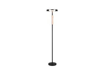 Gulvlampe TRIO Celeste Matt svart/hvit/kaffebrun - Matt svart/hvit/kaffebrun - Belysning - Innendørsbelysning & Lamper - Gulvlampe