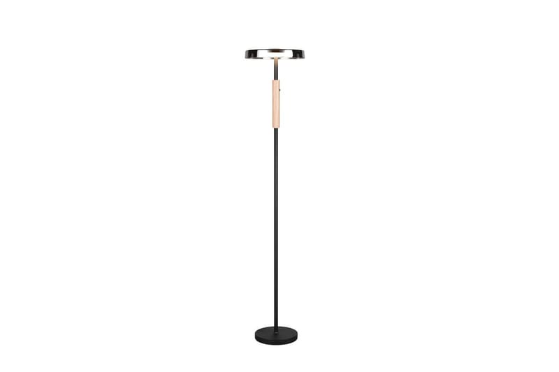 Gulvlampe TRIO Celeste Matt svart/hvit/kaffebrun - Matt svart/hvit/kaffebrun - Belysning - Innendørsbelysning & Lamper - Gulvlampe