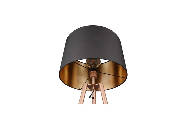 Gulvlampe TRIO Colette Kaffebrun - Kaffebrun - Belysning - Innendørsbelysning & Lamper - Gulvlampe