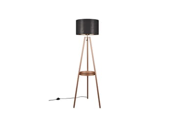 Gulvlampe TRIO Colette Kaffebrun - Kaffebrun - Belysning - Innendørsbelysning & Lamper - Gulvlampe