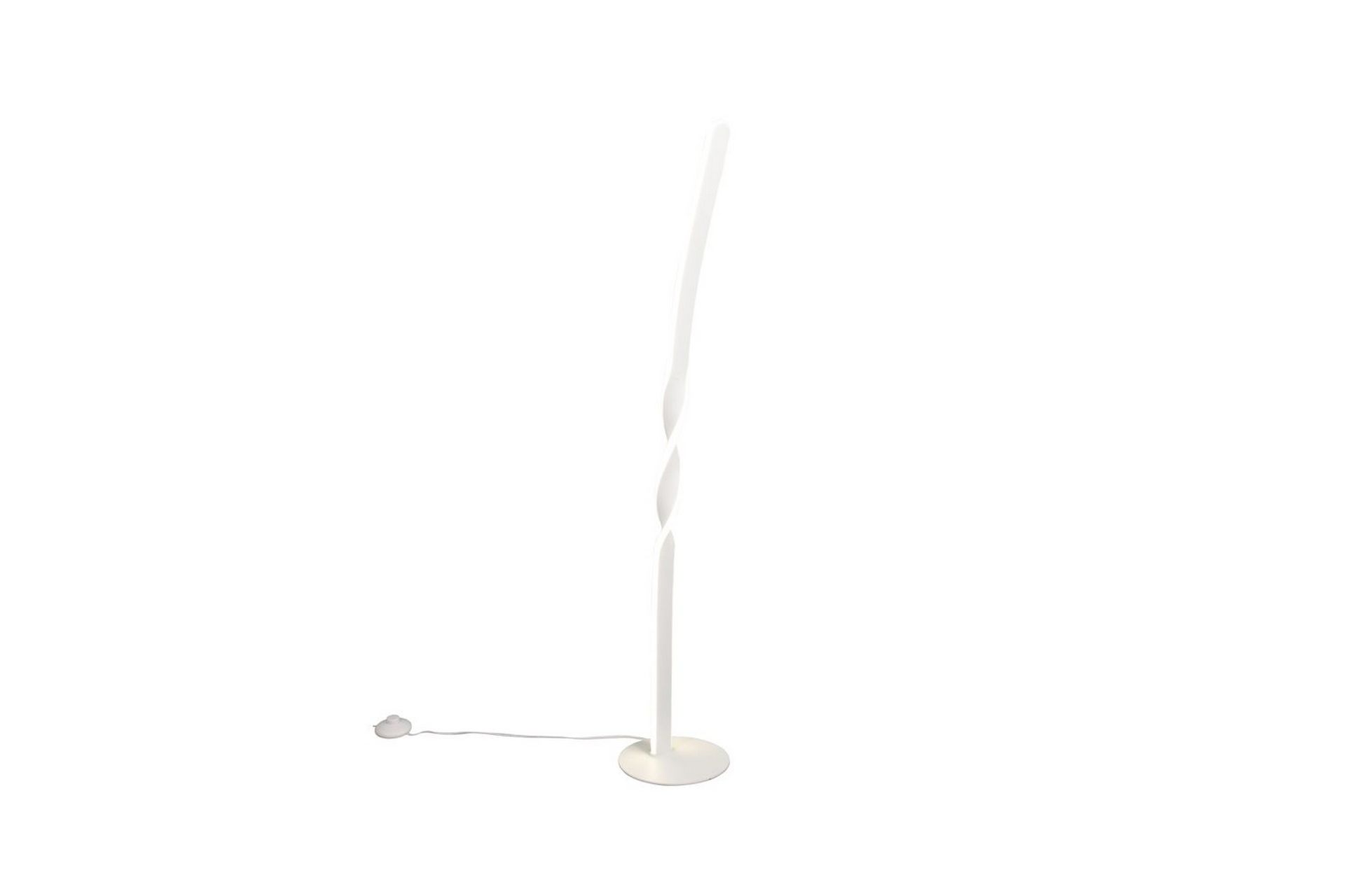 Gulvlampe TRIO Ginko Matt hvit - Matt hvit - Belysning - Innendørsbelysning & Lamper - Gulvlampe