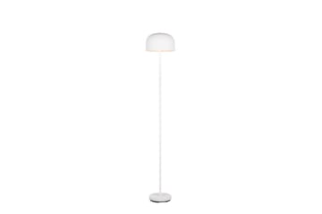 Gulvlampe TRIO Jeff Matt hvit