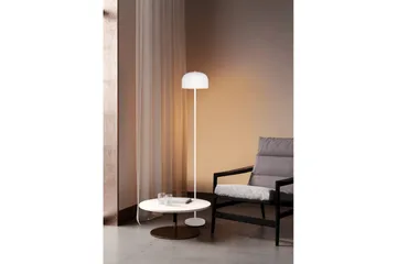 Gulvlampe TRIO Jeff Matt hvit - Matt hvit - Belysning - Innendørsbelysning & Lamper - Gulvlampe