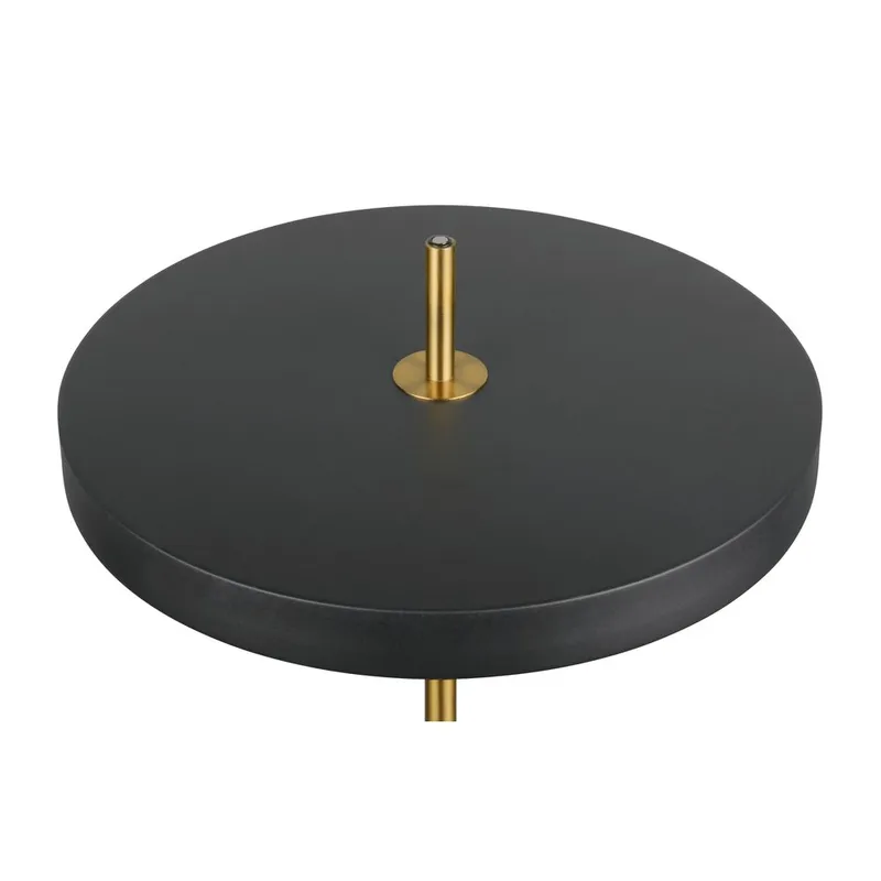 Gulvlampe TRIO Keaton - Matt svart/Messing - Belysning - Innendørsbelysning & Lamper - Gulvlampe