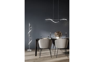 Trio Lighting Isabel LED Gulvlampe Krom 4000K - Belysning - Innendørsbelysning & Lamper - Gulvlampe