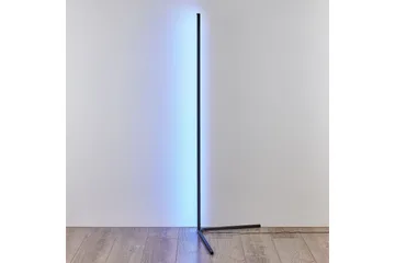 Trio Lighting Level LED Gulvlampe Svart RGB - Belysning - Innendørsbelysning & Lamper - Gulvlampe