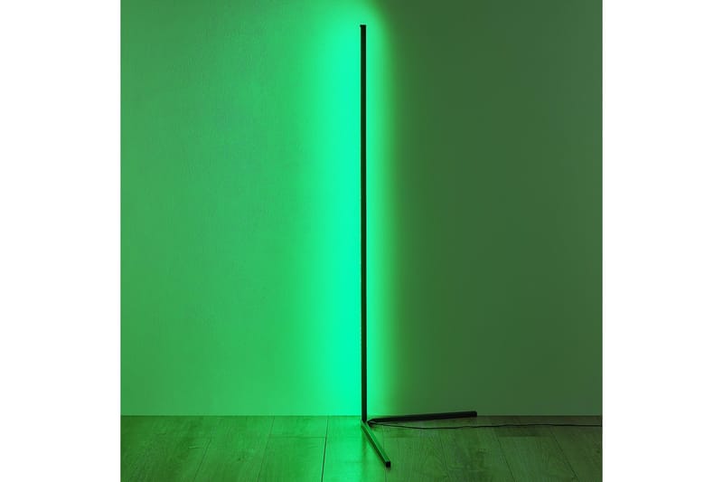 Trio Lighting Level LED Gulvlampe Svart RGB - Belysning - Innendørsbelysning & Lamper - Gulvlampe