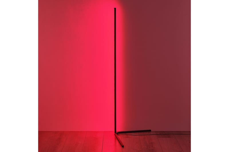 Trio Lighting Level LED Gulvlampe Svart RGB - Belysning - Innendørsbelysning & Lamper - Gulvlampe