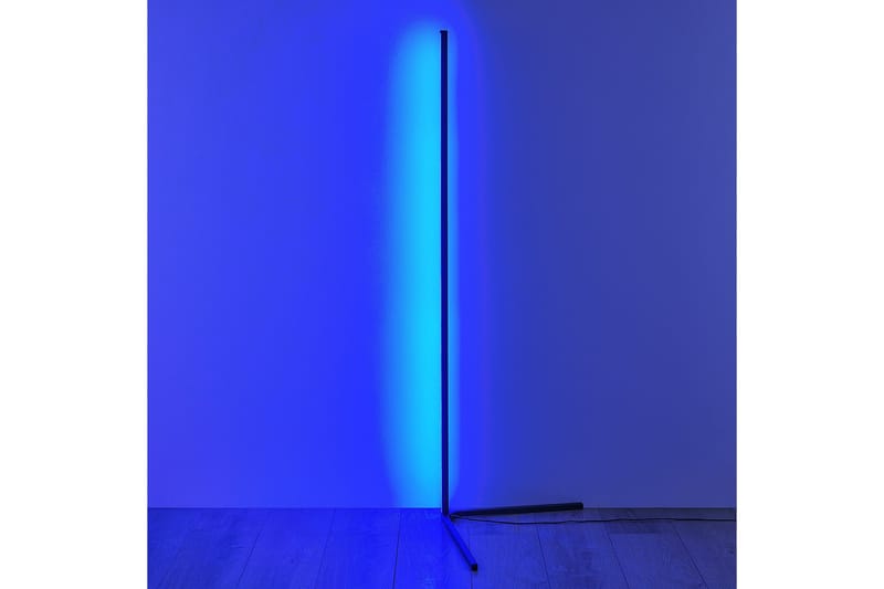 Trio Lighting Level LED Gulvlampe Svart RGB - Belysning - Innendørsbelysning & Lamper - Gulvlampe