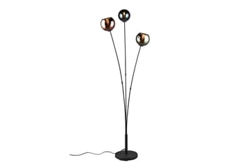 Trio Lighting Sheldon gulvlampe 3L E14 flerfarget - Belysning - Innendørsbelysning & Lamper - Gulvlampe