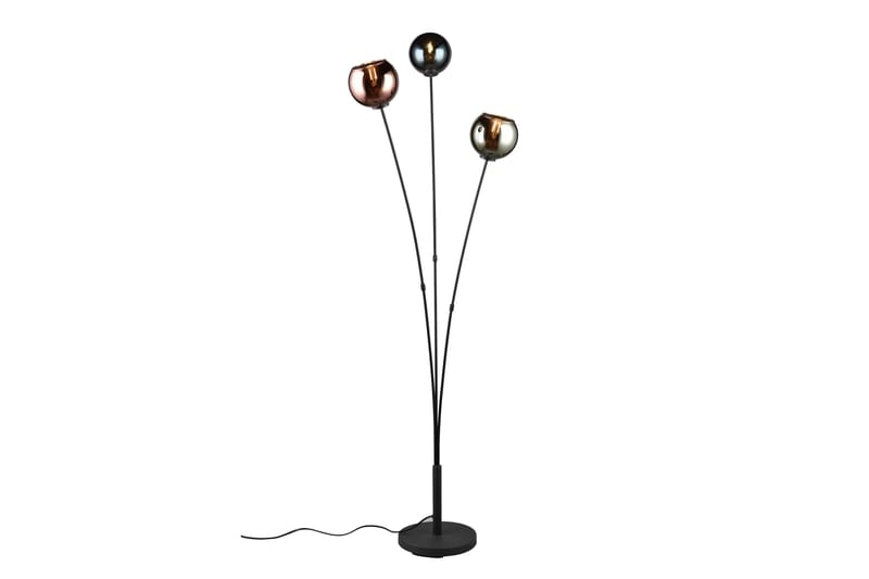 Trio Lighting Sheldon gulvlampe 3L E14 flerfarget - Belysning - Innendørsbelysning & Lamper - Gulvlampe