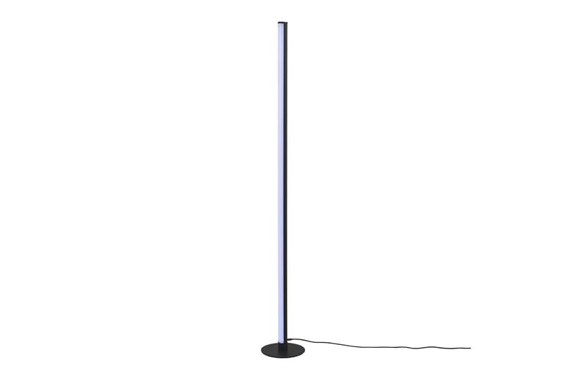 Trio Lighting Tendo LED gulvlampe svart RGB - Belysning - Innendørsbelysning & Lamper - Gulvlampe