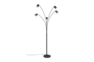 Gulvlampe TRIO Marley Matt svart - Matt svart - Belysning - Innendørsbelysning & Lamper - Gulvlampe