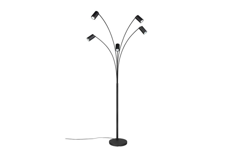 Gulvlampe TRIO Marley Matt svart - Matt svart - Belysning - Innendørsbelysning & Lamper - Gulvlampe