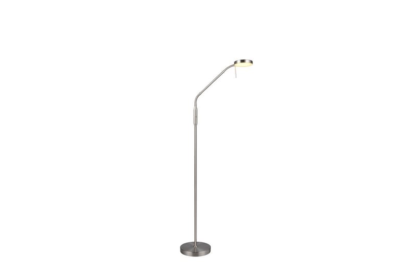 Gulvlampe TRIO Moreno Børstet stål, Børstet stål