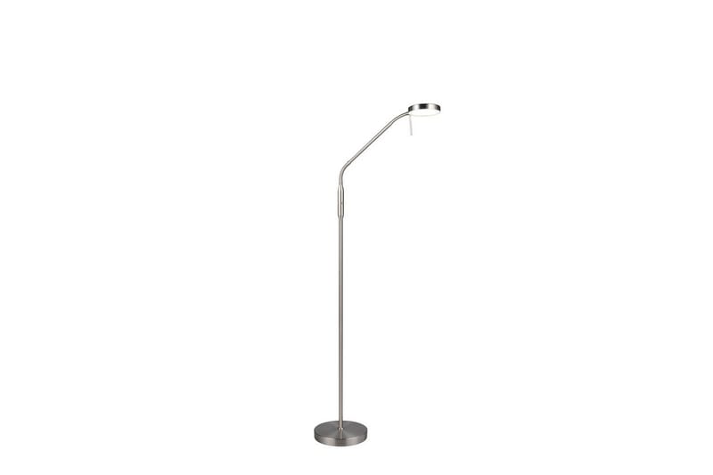 Gulvlampe TRIO Moreno Børstet stål - Børstet stål - Belysning - Innendørsbelysning & Lamper - Gulvlampe