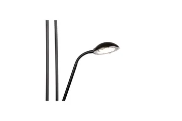 Gulvlampe TRIO Spock Matt svart - Matt svart - Belysning - Innendørsbelysning & Lamper - Gulvlampe