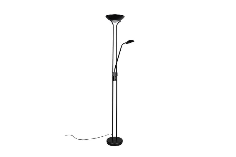 Gulvlampe TRIO Spock Matt svart - Matt svart - Belysning - Innendørsbelysning & Lamper - Gulvlampe