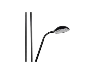 Gulvlampe TRIO Spock Matt svart - Matt svart - Belysning - Innendørsbelysning & Lamper - Gulvlampe