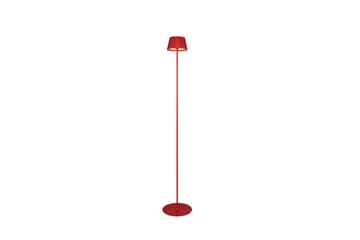 Gulvlampe TRIO Suarez Rød