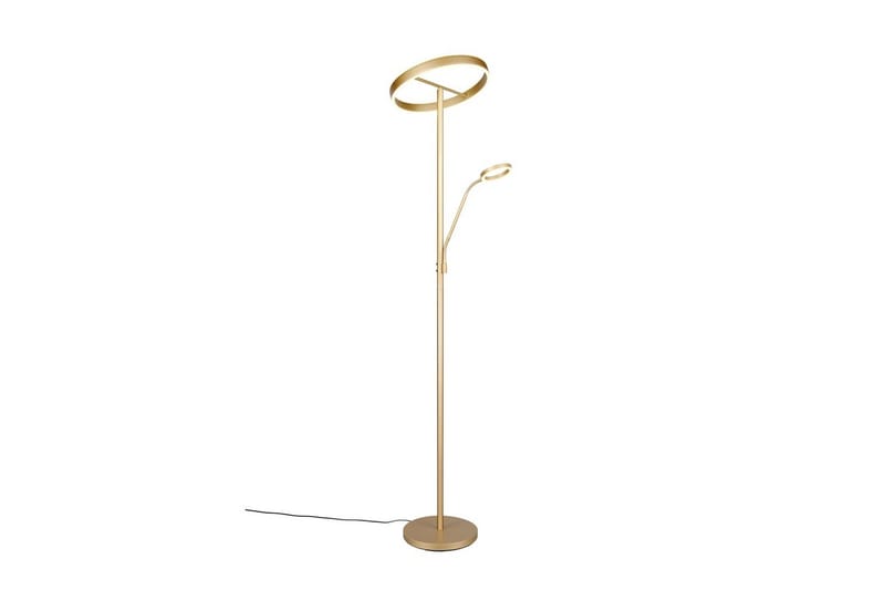 Gulvlampe TRIO Willis Gull, Gull