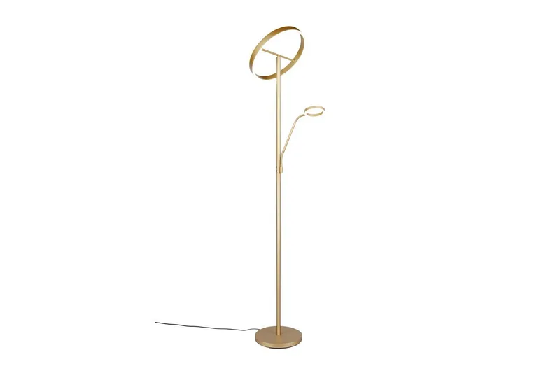 Gulvlampe TRIO Willis Gull - Gull - Belysning - Innendørsbelysning & Lamper - Gulvlampe