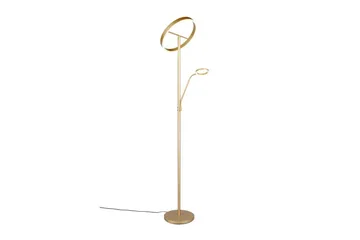 Gulvlampe TRIO Willis Gull - Gull - Belysning - Innendørsbelysning & Lamper - Gulvlampe