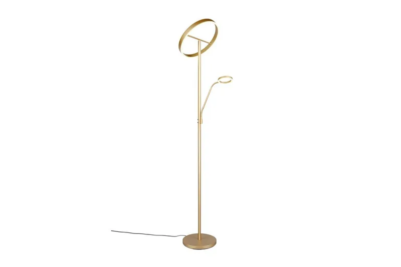 Gulvlampe TRIO Willis Gull - Gull - Belysning - Innendørsbelysning & Lamper - Gulvlampe