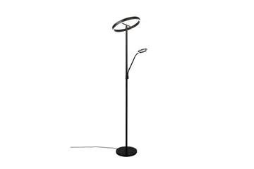 Gulvlampe TRIO Willis Matt svart - Matt svart - Belysning - Innendørsbelysning & Lamper - Gulvlampe