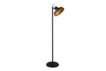 Gulvlampe Zinra svart / Gull - 30 x 43 cm - Belysning - Innendørsbelysning & Lamper - Gulvlampe