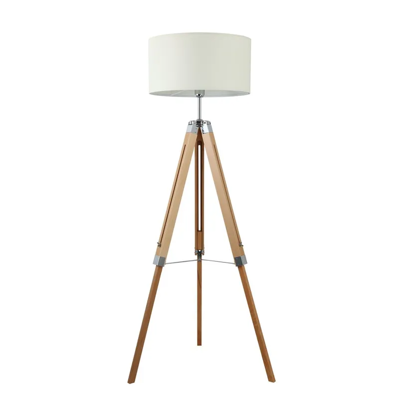 Gulvlys Lantada - Naturlig Beige - Belysning - Innendørsbelysning & Lamper - Gulvlampe