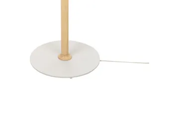 Imbros Gulvlampe 153 cm - Lyst tre/Hvit - Belysning - Innendørsbelysning & Lamper - Gulvlampe