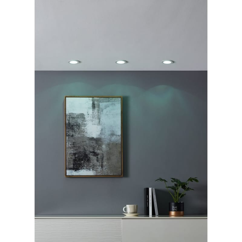 Innfelt lampe Carosso 93 mm - Hvit - Belysning - Innendørsbelysning & Lamper - Lamper gang