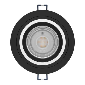 Innfelt lampe Carosso 93 mm - Sort - Belysning - Innendørsbelysning & Lamper - Lamper gang