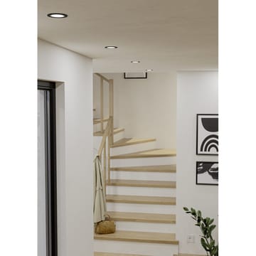 Innfelt lampe Carosso 93 mm - Sort - Belysning - Innendørsbelysning & Lamper - Lamper gang