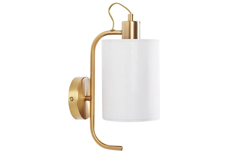 Kallisti Vegglampe E27, Kobber/Hvit