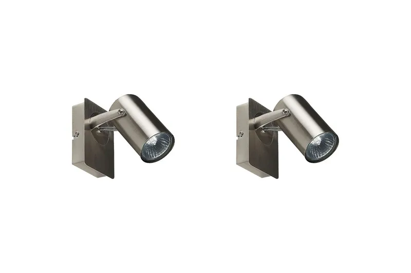 Kalypso Spotlight 2 stk GU10, Sølv