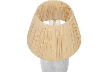 Kivlak Bordlampe 56 cm E27 - Grå/Natur - Belysning - Innendørsbelysning & Lamper - Bordlampe