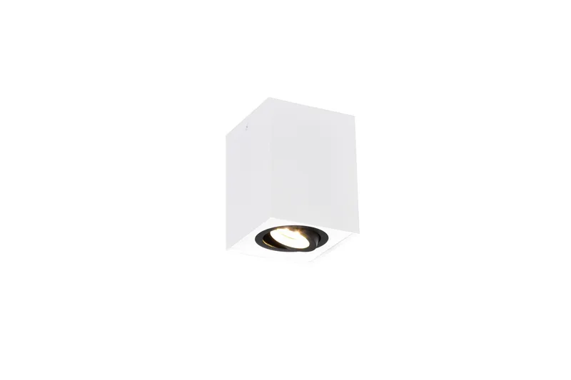 Trio Lighting Biscuit Plafond GU10 Hvit/Svart