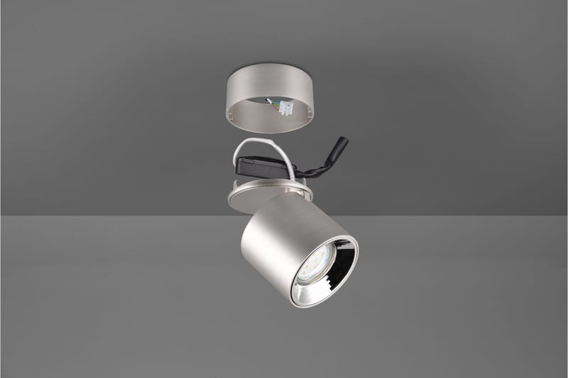 Trio Lighting Guayana Spotlight 1L GU10 børstet aluminium - Belysning - Innendørsbelysning & Lamper - Lamper gang