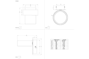 LED-spotlight Eglo Albariza Hvit 1 lampe - 1 lampe - Belysning - Innendørsbelysning & Lamper - Lamper gang