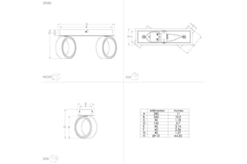 LED-spotlight Eglo Albariza Hvit 2 Lamper - 2 Lamper - Belysning - Innendørsbelysning & Lamper - Lamper gang