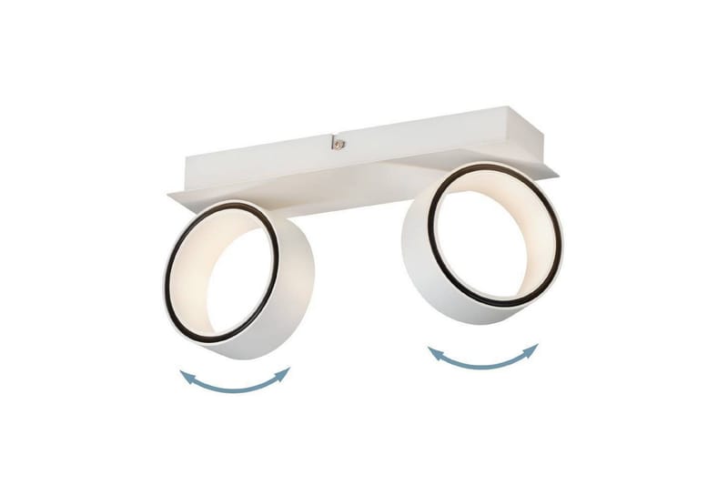 LED-spotlight Eglo Albariza Hvit 2 Lamper - 2 Lamper - Belysning - Innendørsbelysning & Lamper - Lamper gang