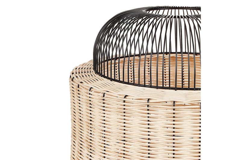 Leftyr Bordlampe 55 cm E27 - Svart/Natur - Belysning - Innendørsbelysning & Lamper - Bordlampe