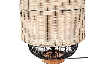 Leftyr Bordlampe 55 cm E27 - Svart/Natur - Belysning - Innendørsbelysning & Lamper - Bordlampe