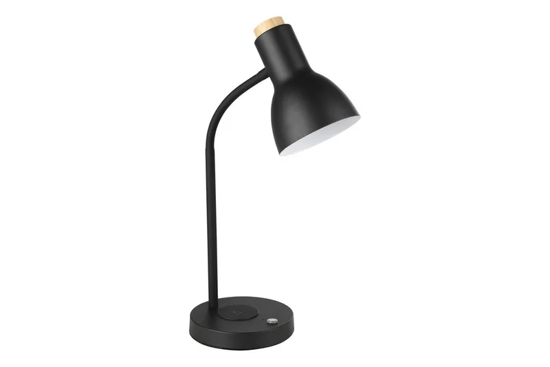 Bordlampe Eglo Veradal-Qi med Touch, Svart/Brun